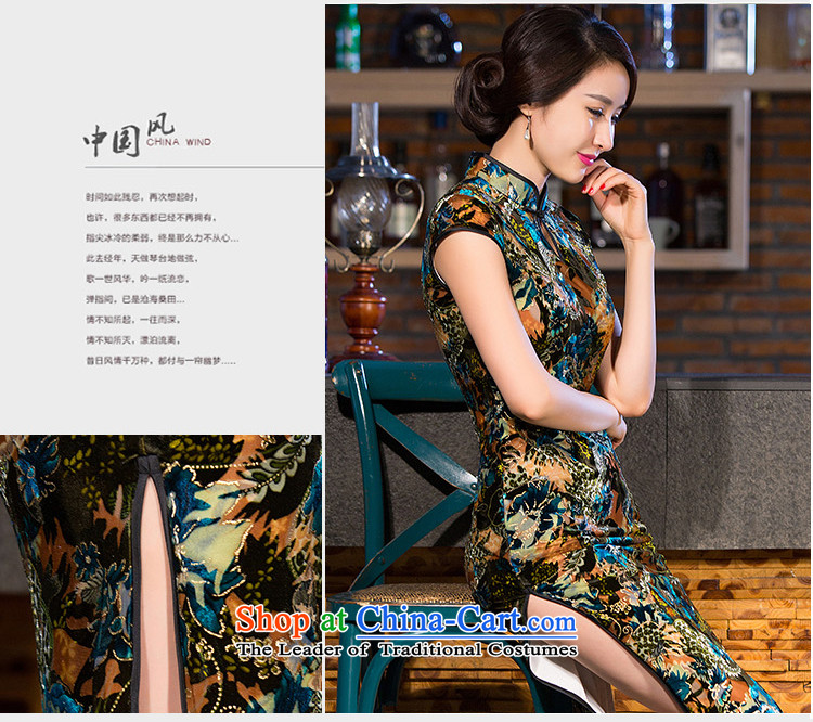 The autumn 2015 smoke 歆 cheongsam dress autumn new boxed retro style qipao and improvement of cheongsam dress cheongsam dress QD257 picture color L photo, prices, brand platters! The elections are supplied in the national character of distribution, so action, buy now enjoy more preferential! As soon as possible.