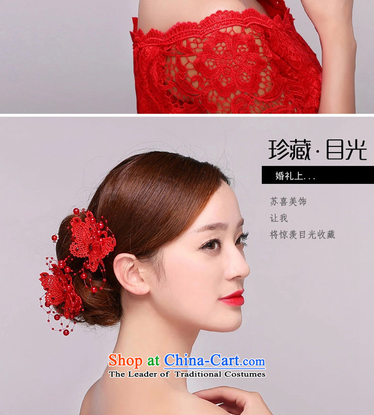 New butterfly hair accessories edge clips bride jewelry and ornaments edge-head and trays of the manual was adorned with Korean style clip white pictures, marriage price, brand platters! The elections are supplied in the national character of distribution, so action, buy now enjoy more preferential! As soon as possible.