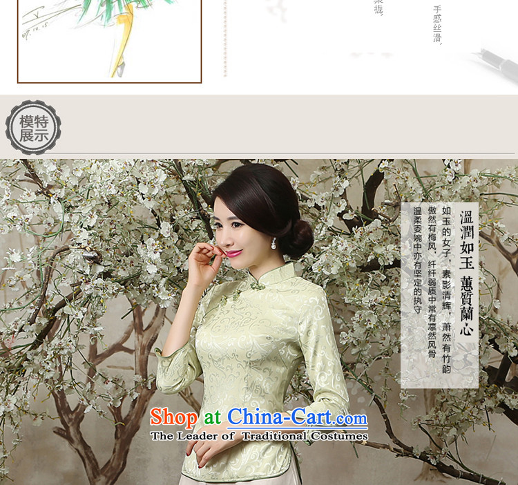 The pro-am new clothes in summer and autumn 2015 cheongsam with improved Chinese Ms. retro-day dresses in cuff single shot of 7 to 10 days of L-sleeved T-shirt, picture, prices, brand platters! The elections are supplied in the national character of distribution, so action, buy now enjoy more preferential! As soon as possible.
