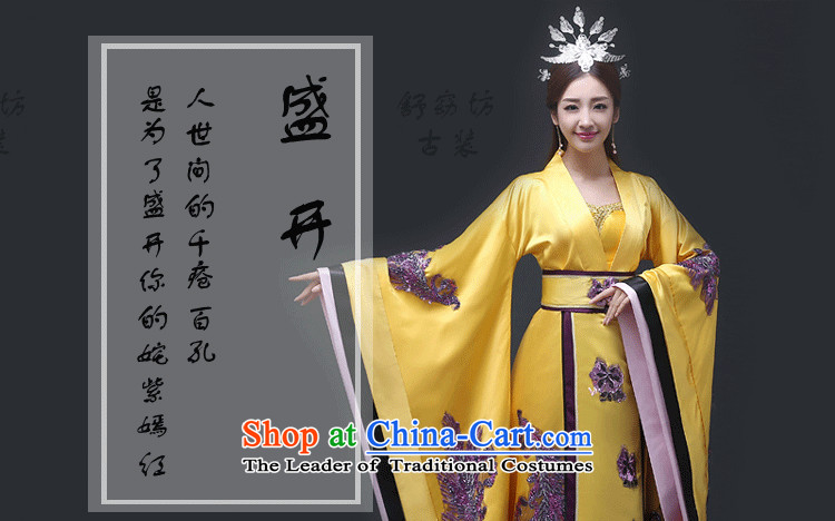 Time Syrian Wu musicals with videos, Tang Dynasty emperors costume Queen's concubines child Empress Wu clothing tail queen wearing Gwi-loaded east is endowed adult, pictures, prices, brand platters! The elections are supplied in the national character of distribution, so action, buy now enjoy more preferential! As soon as possible.