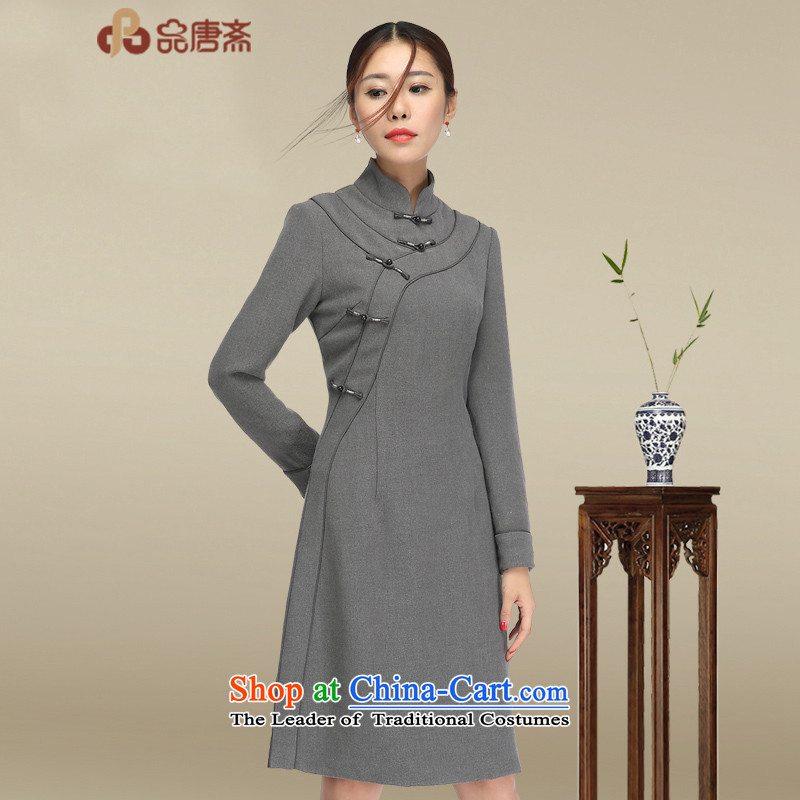 No. of Ramadan retro long-sleeved qipao short skirt women 2015 new products of ethnic women arts retro dresses picture color XL, Tang Ramadan , , , No. shopping on the Internet