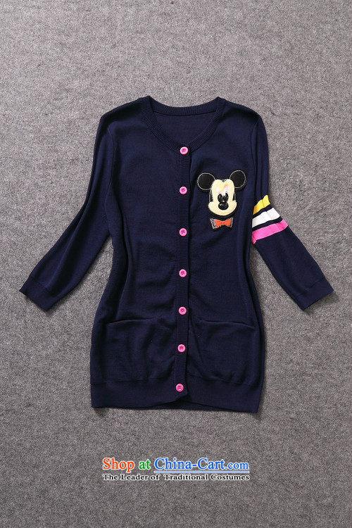New products of the 2014 Autumn Hami, Europe and foreign trade dress Mickey stamp long-sleeved sweater knit shirts W319B3 BLUE L picture, prices, brand platters! The elections are supplied in the national character of distribution, so action, buy now enjoy more preferential! As soon as possible.
