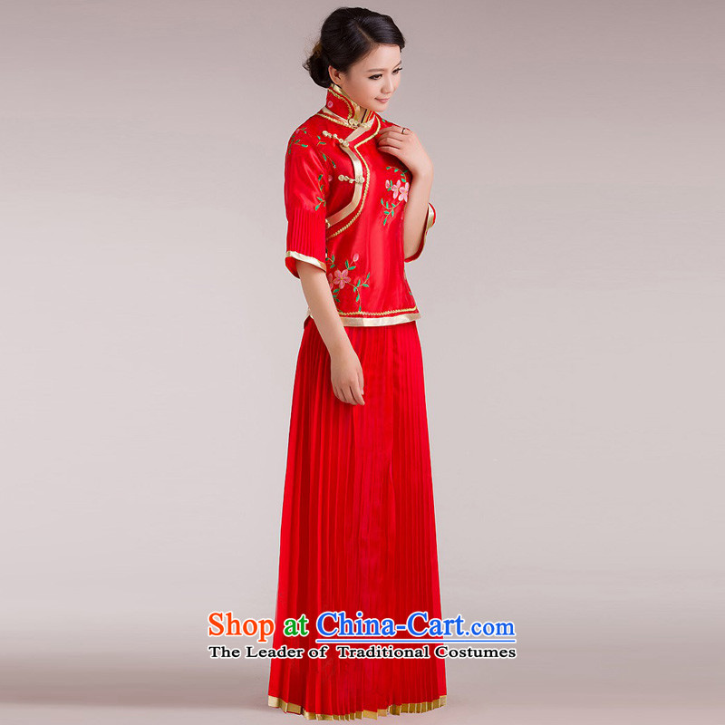 The Republic of Korea, Syrian women ancient time students has been looked at students with fairies boxed-guzheng guqin costumes and costumes will replace bows service students costumes red XXL, time Syrian shopping on the Internet has been pressed.