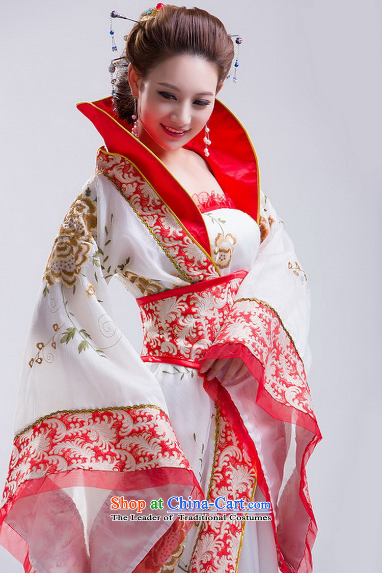Time the new Syrian) Wu Videos Gwi Princess fairies costume Gwi Tang Dynasty Han-clothing after her ancient costumes female cos white photo building are suitable for pictures, 160-175cm code price, brand platters! The elections are supplied in the national character of distribution, so action, buy now enjoy more preferential! As soon as possible.