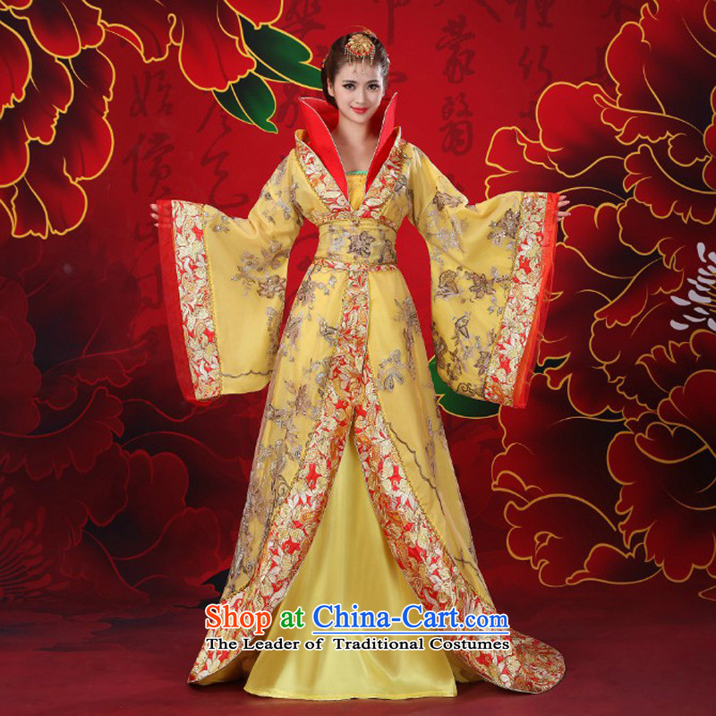 Time Syrian videos costume gwi princess fairies clothing Tang Women's clothes Queen's ancient costumes tail female cosplay photo building photo album will affect the purple 160-175cm, suitable for time Syrian shopping on the Internet has been pressed.