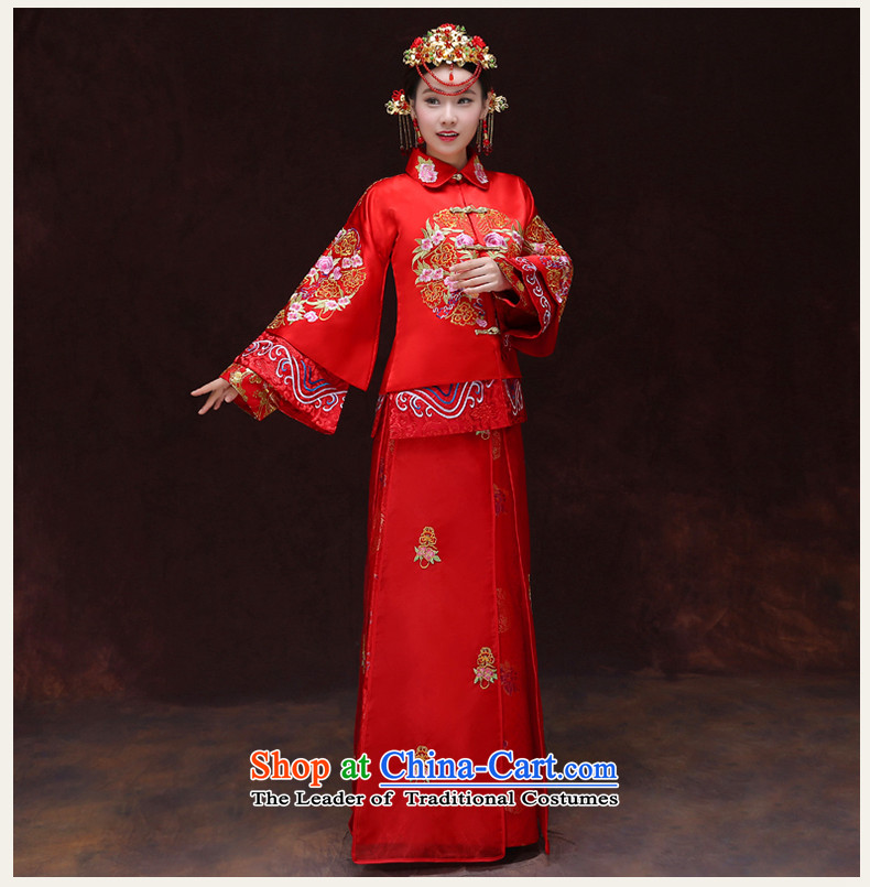Tsai Hsin-soo Wo Service dream Chinese bride dress-retro-marriage bows Services Red Classics cheongsam dragon costume wedding gown use Bong-sam Hui-hsia -soo s previous Popes are placed 290 Wo chest 94 pictures, prices, brand platters! The elections are supplied in the national character of distribution, so action, buy now enjoy more preferential! As soon as possible.