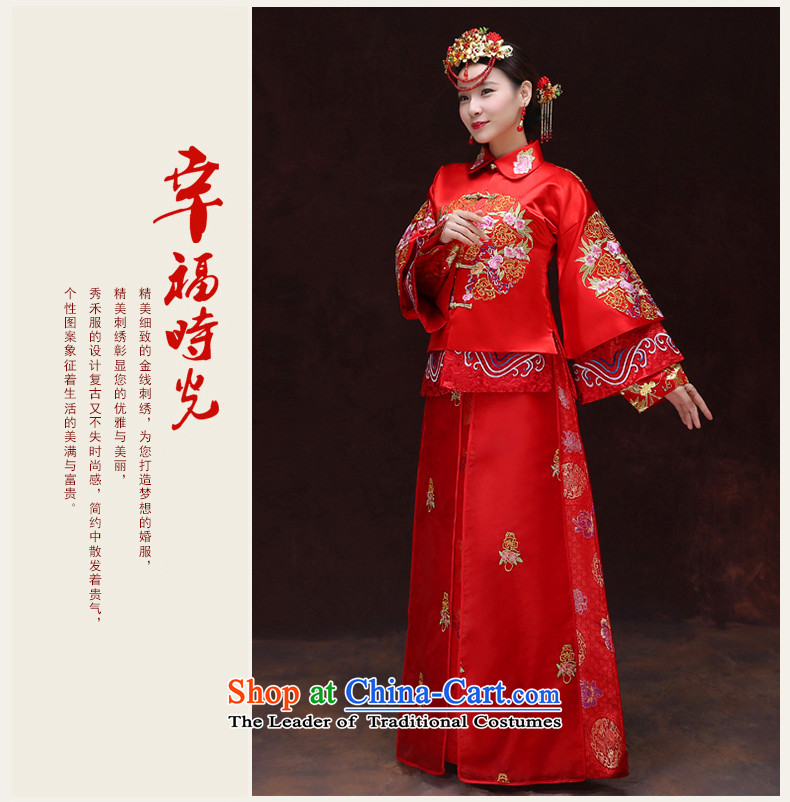 Tsai Hsin-soo Wo Service dream Chinese bride dress-retro-marriage bows Services Red Classics cheongsam dragon costume wedding gown use Bong-sam Hui-hsia -soo s previous Popes are placed 290 Wo chest 94 pictures, prices, brand platters! The elections are supplied in the national character of distribution, so action, buy now enjoy more preferential! As soon as possible.