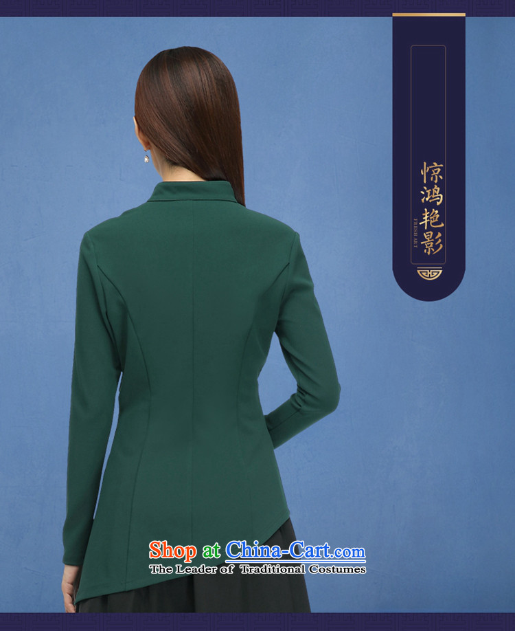 Tang Tang Dynasty Ramadan No. female autumn 2015 new of Chinese qipao shirt color pictures retro XL Photo, prices, brand platters! The elections are supplied in the national character of distribution, so action, buy now enjoy more preferential! As soon as possible.