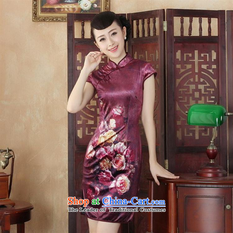 Daily new qipao retro style qipao Kim velvet Sau San Tong replacing short) S pictures, price SRDX0001, brand platters! The elections are supplied in the national character of distribution, so action, buy now enjoy more preferential! As soon as possible.
