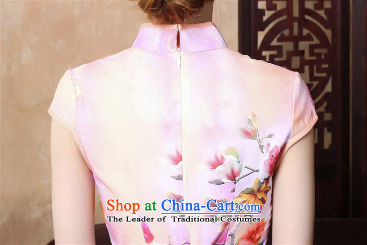 The fall of the new long cheongsam high on the forklift truck and sexy retro large ceremonial stage performances dinner gown of old Shanghai CQP004 revival mode S picture, prices, brand platters! The elections are supplied in the national character of distribution, so action, buy now enjoy more preferential! As soon as possible.
