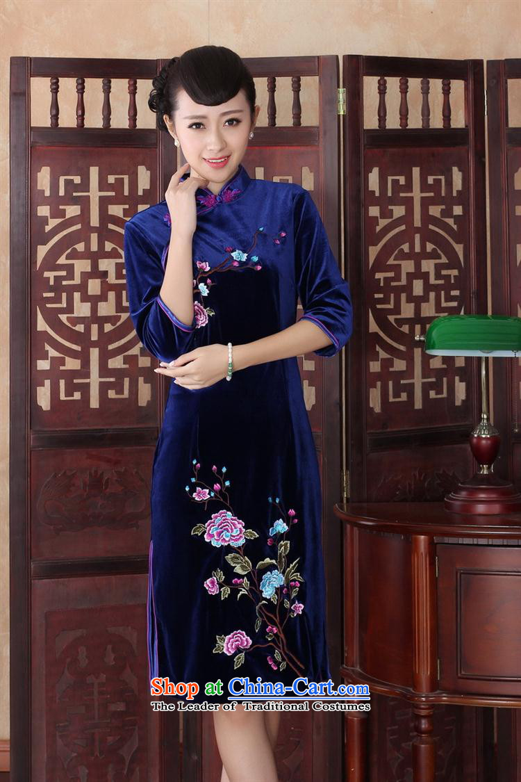 In cuff Kim scouring pads cheongsam dress wedding dress bride ethnic female Tang dynasty summer SRZX0015 spring and autumn M picture, prices, brand platters! The elections are supplied in the national character of distribution, so action, buy now enjoy more preferential! As soon as possible.
