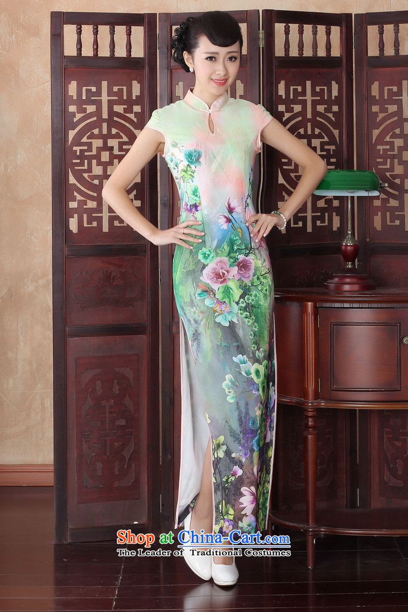 Elegant and sexy beauty video thin dresses retro show long elegance qipao gown CQP0005 new picture, prices, XL brand platters! The elections are supplied in the national character of distribution, so action, buy now enjoy more preferential! As soon as possible.