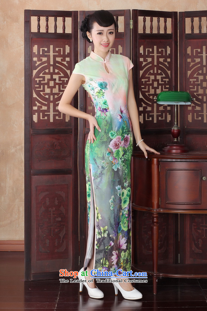 Elegant and sexy beauty video thin dresses retro show long elegance qipao gown CQP0005 new picture, prices, XL brand platters! The elections are supplied in the national character of distribution, so action, buy now enjoy more preferential! As soon as possible.