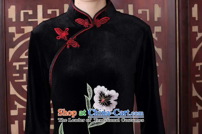 New dulls stylish dresses daily Sau San video thin retro elegance embroidery cheongsam dress SRZX0019 XL Photo, prices, brand platters! The elections are supplied in the national character of distribution, so action, buy now enjoy more preferential! As soon as possible.