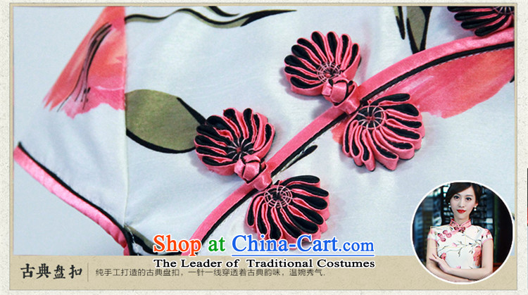 After the fall of 2015, the Wind qipao new retro brocade coverlets Side of tray snap manually short cheongsam dress suit 5703 5703 XL 7-day pre-sale prices, pictures, brand platters! The elections are supplied in the national character of distribution, so action, buy now enjoy more preferential! As soon as possible.