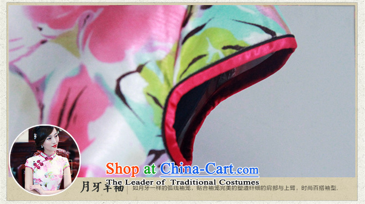 After a new spring and autumn wind 2015 Chinese classical ornate brocade coverlets recommended Stylish retro short qipao improved 5704 5704 suit S pre-sale 7 Days pictures, prices, brand platters! The elections are supplied in the national character of distribution, so action, buy now enjoy more preferential! As soon as possible.