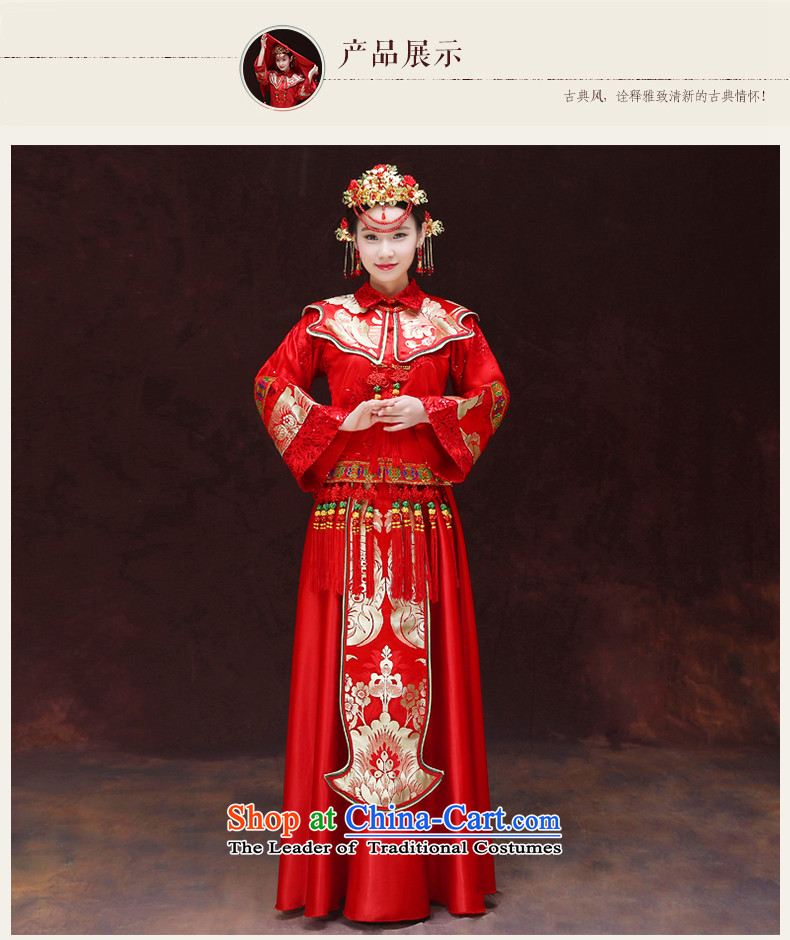 Tsai Hsin-soo wo service of the dragon and the use of the southern Chinese qipao gown marriage services bows dress retro wedding costume wedding dresses and Phoenix use Bong-Koon-hsia MACRAME M chest previous Popes are placed 98 pictures, prices, brand platters! The elections are supplied in the national character of distribution, so action, buy now enjoy more preferential! As soon as possible.