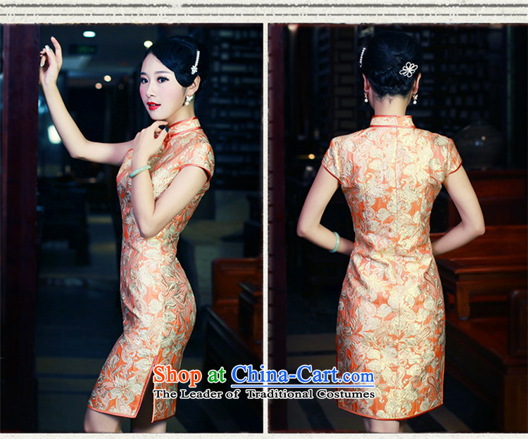 After a new spring and autumn wind qipao brocade coverlets temperament qipao cheongsam dress improved Stylish retro dresses qipao gown 5708 5708 Suit M picture, prices, brand platters! The elections are supplied in the national character of distribution, so action, buy now enjoy more preferential! As soon as possible.