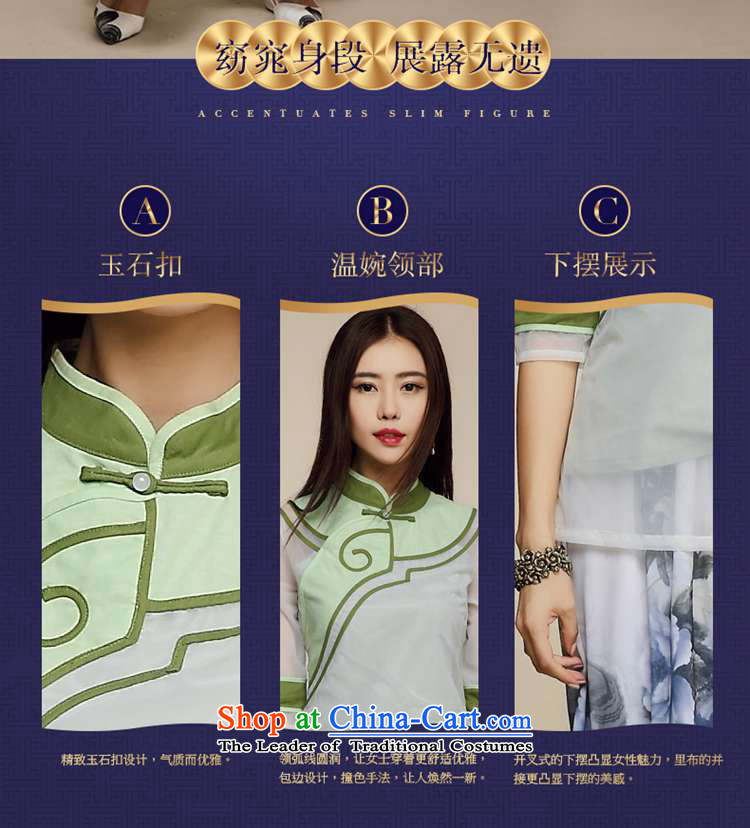 Tang Tang Ramadan 2015 Autumn New China wind retro improved Tang dynasty blouses picture color M brand, prices, picture platters! The elections are supplied in the national character of distribution, so action, buy now enjoy more preferential! As soon as possible.