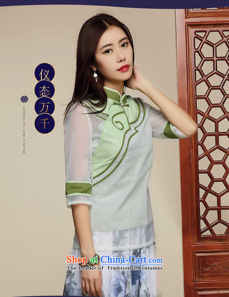 Tang Tang Ramadan 2015 Autumn New China wind retro improved Tang dynasty blouses picture color M brand, prices, picture platters! The elections are supplied in the national character of distribution, so action, buy now enjoy more preferential! As soon as possible.