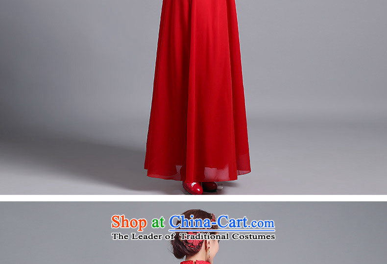 Jacob Chan bride bows long service new summer and fall of 2015, the Chinese style wedding dresses in long-sleeved engraving lace wedding dress red red XXL picture, prices, brand platters! The elections are supplied in the national character of distribution, so action, buy now enjoy more preferential! As soon as possible.