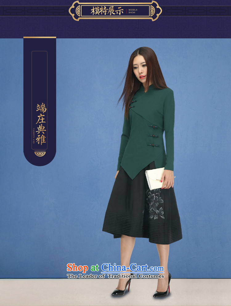 No. of Ramadan 2015 Autumn Load Tang New Han-chinese women of the Republic of Korea, improved service long-sleeved shirt qipao tea picture color L photo, prices, brand platters! The elections are supplied in the national character of distribution, so action, buy now enjoy more preferential! As soon as possible.