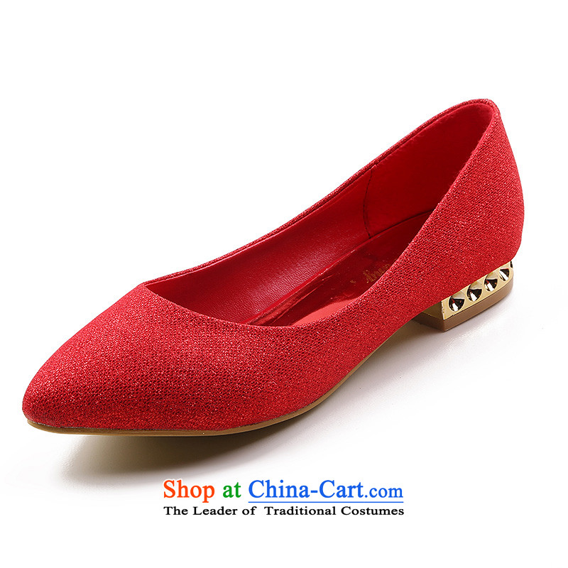 Taylor married women shoes with Martin Sau Wo Service qipao bows shoe service embroidery women shoes red 38, Martin (TAILEMARTIN Taylor) , , , shopping on the Internet