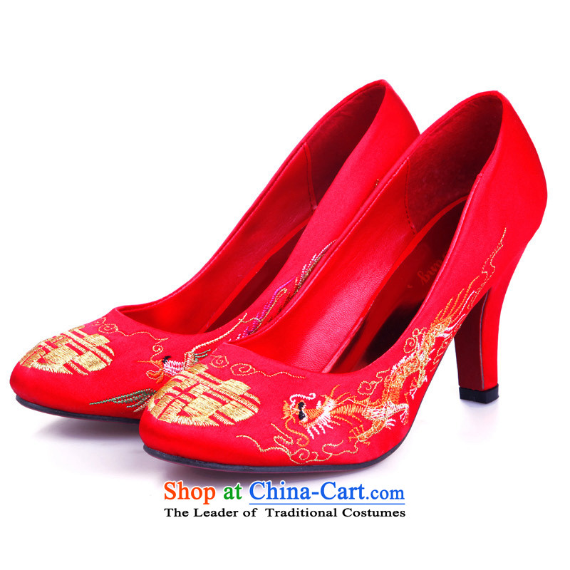 Taylor married women shoes with Martin Sau Wo Service qipao bows shoe service embroidery women shoes red 37, Martin Taylor (TAILEMARTIN) , , , shopping on the Internet