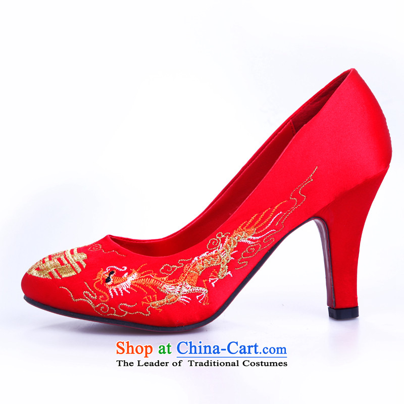 Taylor married women shoes with Martin Sau Wo Service qipao bows shoe service embroidery women shoes red 37, Martin Taylor (TAILEMARTIN) , , , shopping on the Internet
