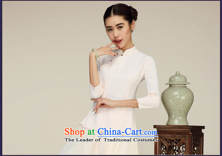 No. of Ramadan 2015 fall short new improved Tang dynasty China wind qipao tea services shirt color picture pictures, prices, S brand platters! The elections are supplied in the national character of distribution, so action, buy now enjoy more preferential! As soon as possible.