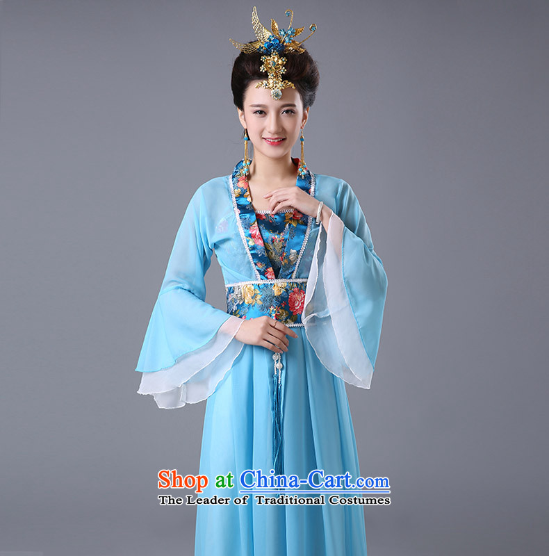 Syria Han-hour costume skirt costume clothing will transpose the mattress with skirt the chest mattress skirt Wu Tang Dynasty Han-classical cos female green L picture, prices, brand platters! The elections are supplied in the national character of distribution, so action, buy now enjoy more preferential! As soon as possible.