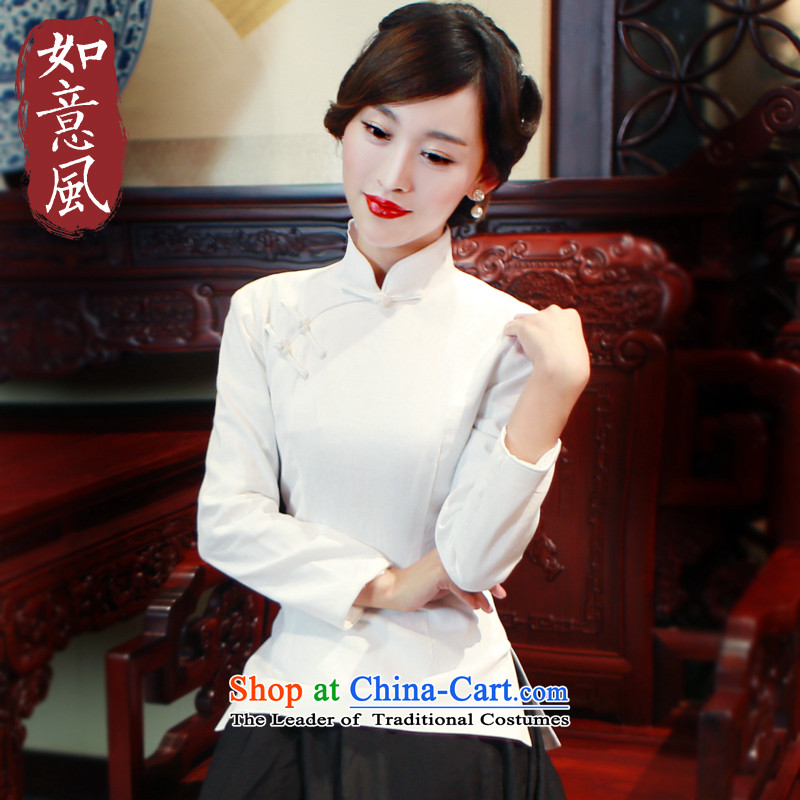 After a day of Tang Dynasty Wind Jacket improved Han-girl cheongsam shirt retro ethnic Chinese cheongsam dress shirt , white ruyi 5805 Toiletroll Holder 5805 Toiletroll Holder wind shopping on the Internet has been pressed.