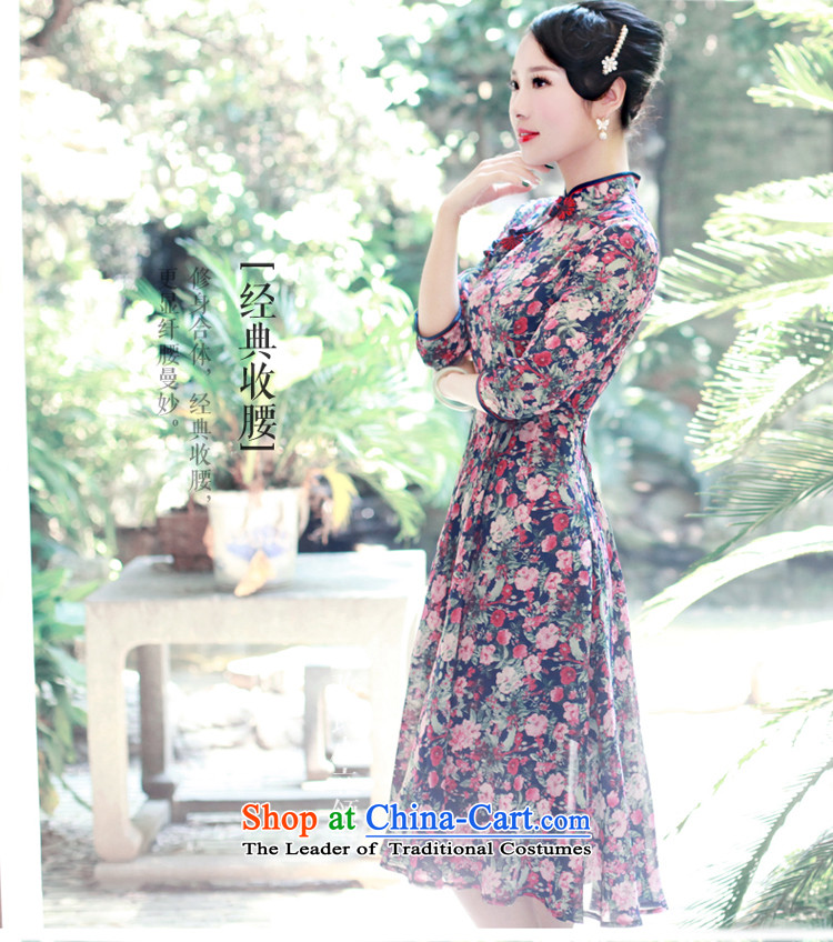 After a day of wind loading of ethnic autumn 2015 retro stamp chiffon dresses in China Culture Summer quality long-sleeved blouses qipao PRELIMINARY SUGGESTIONS FOR ITEMS FOR DISCUSSION .. PRELIMINARY SUGGESTIONS FOR ITEMS FOR DISCUSSION .. Pre-sale M suit 5 Days pictures, prices, brand platters! The elections are supplied in the national character of distribution, so action, buy now enjoy more preferential! As soon as possible.