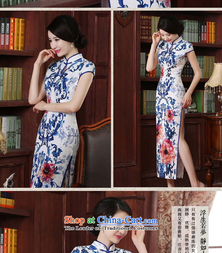 The pro-am new、Qipao Length of 2015 summer day-to-large Chinese antique dresses improved long 2XL Photo, prices, brand platters! The elections are supplied in the national character of distribution, so action, buy now enjoy more preferential! As soon as possible.