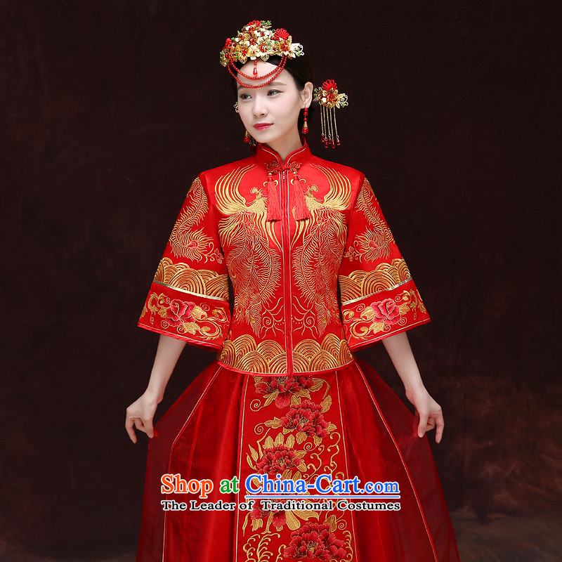 Tsai Hsin-soo Wo Service dream new retro Chinese wedding dresses bows services use Bong-sam Hui Har dragon costume show previous Popes are placed kimono wedding dress uniform set of clothes-hi brassieres 88 M CHOY dream Qi , , , shopping on the Internet