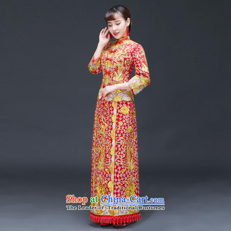 The Royal Advisory Soo-wo service friendly new Chinese wedding dresses bows services to the dragon costume Hei services use the wedding dress Sau Fung Koon-hsia previous Popes are placed and the dragon and a set of L of use clothing chest 92 royal land ad