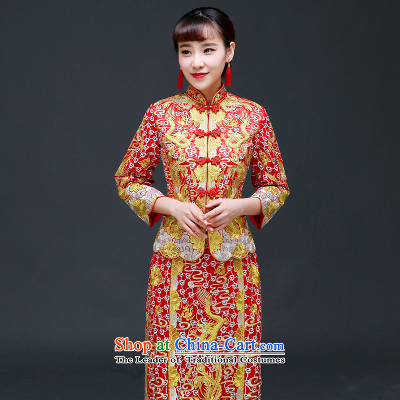 The Royal Advisory Soo-wo service friendly new Chinese wedding dresses bows services to the dragon costume Hei services use the wedding dress Sau Fung Koon-hsia previous Popes are placed and the dragon and a set of L of use clothing chest 92 royal land ad