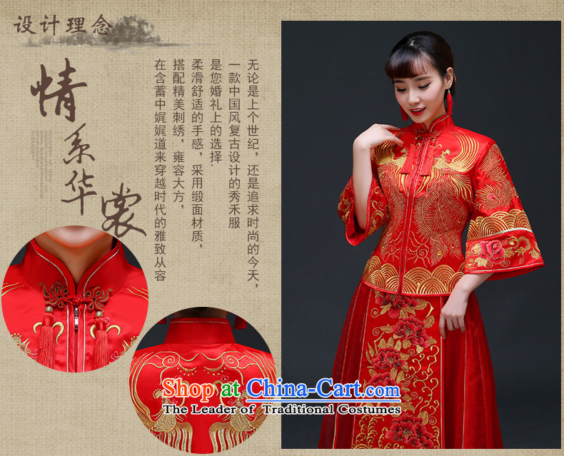 The Royal Advisory Groups to show friendly new bride Chinese Dress Chinese Classics Hei services serving drink qipao and Phoenix use the wedding dress Chinese wedding Bong-Koon-hsia previous Popes are placed a L of clothes chest 92 pictures, prices, brand platters! The elections are supplied in the national character of distribution, so action, buy now enjoy more preferential! As soon as possible.