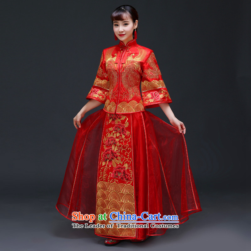 The Royal Advisory Groups to show friendly new bride Chinese Dress Chinese Classics Hei services serving drink qipao and Phoenix use the wedding dress Chinese wedding Bong-Koon-hsia previous Popes are placed a L of clothes chest 92 royal land advisory has