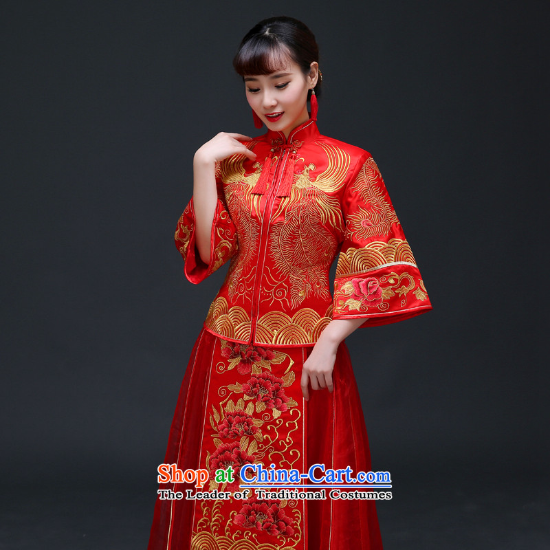 The Royal Advisory Groups to show friendly new bride Chinese Dress Chinese Classics Hei services serving drink qipao and Phoenix use the wedding dress Chinese wedding Bong-Koon-hsia previous Popes are placed a L of clothes chest 92 royal land advisory has