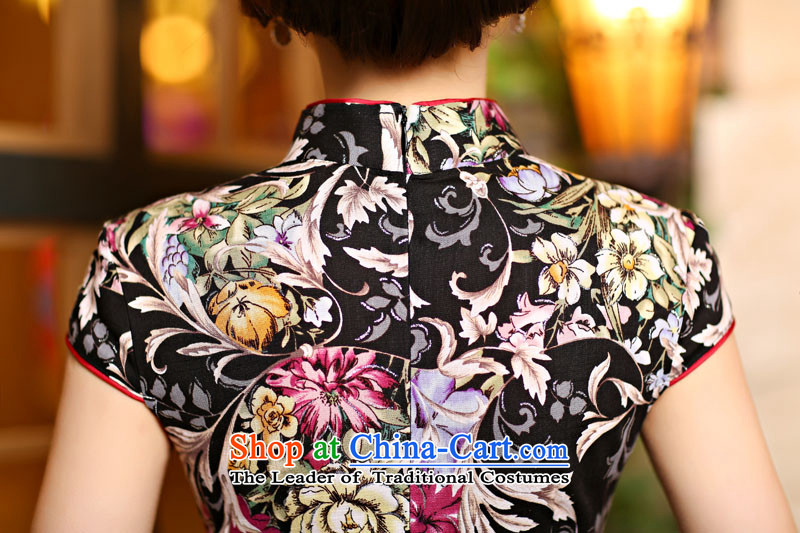 The five senses figure a new summer of daily improved stylish elegance cheongsam dress retro short qipao ethnic Sau San picture color S picture, prices, brand platters! The elections are supplied in the national character of distribution, so action, buy now enjoy more preferential! As soon as possible.