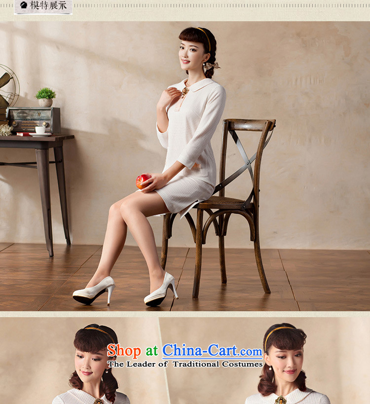 A Pinwheel Without Wind ya 2015 to escape the autumn boxed long-sleeved dresses retro ethnic improved Sau San 8 cuff dresses ivory L picture, prices, brand platters! The elections are supplied in the national character of distribution, so action, buy now enjoy more preferential! As soon as possible.