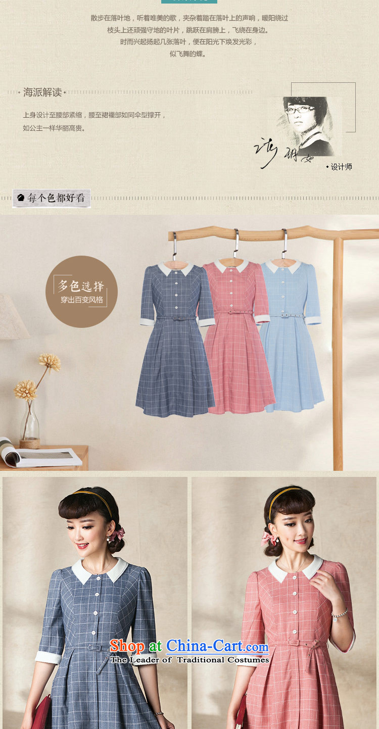 A Pinwheel Without Wind overnight Ngan 7 Yat-sleeved dresses autumn 2015 new retro national autumn wind load cheongsam dress Sau San ink gray 3-day pre-sale S pictures, prices, brand platters! The elections are supplied in the national character of distribution, so action, buy now enjoy more preferential! As soon as possible.