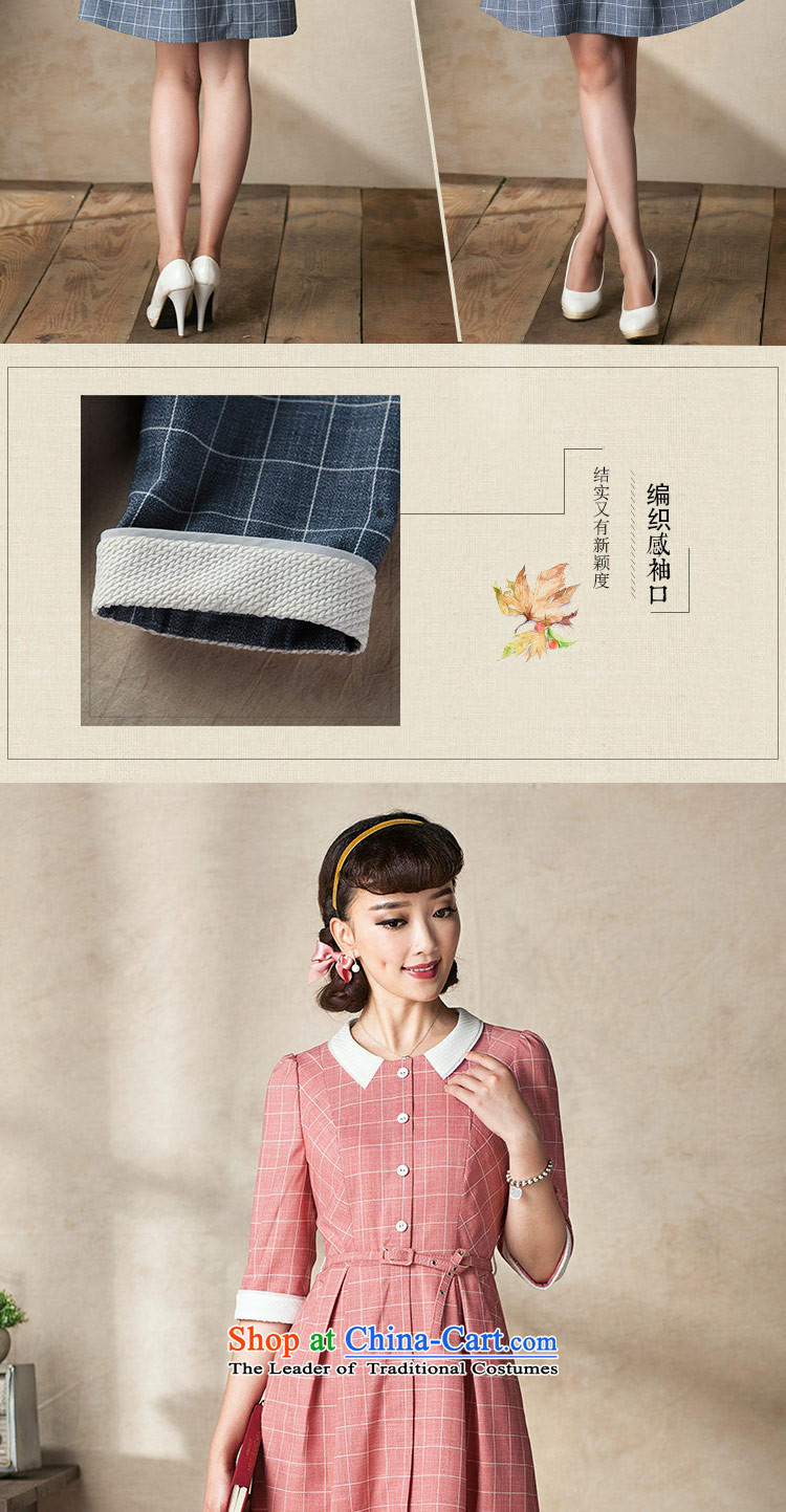 A Pinwheel Without Wind overnight Ngan 7 Yat-sleeved dresses autumn 2015 new retro national autumn wind load cheongsam dress Sau San ink gray 3-day pre-sale S pictures, prices, brand platters! The elections are supplied in the national character of distribution, so action, buy now enjoy more preferential! As soon as possible.