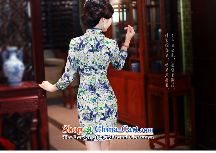 After the fall of 2015, the Wind new women's clothes long-sleeved improved daily Sau San cheongsam dress 5451 5451 S pictures, price suit, brand platters! The elections are supplied in the national character of distribution, so action, buy now enjoy more preferential! As soon as possible.