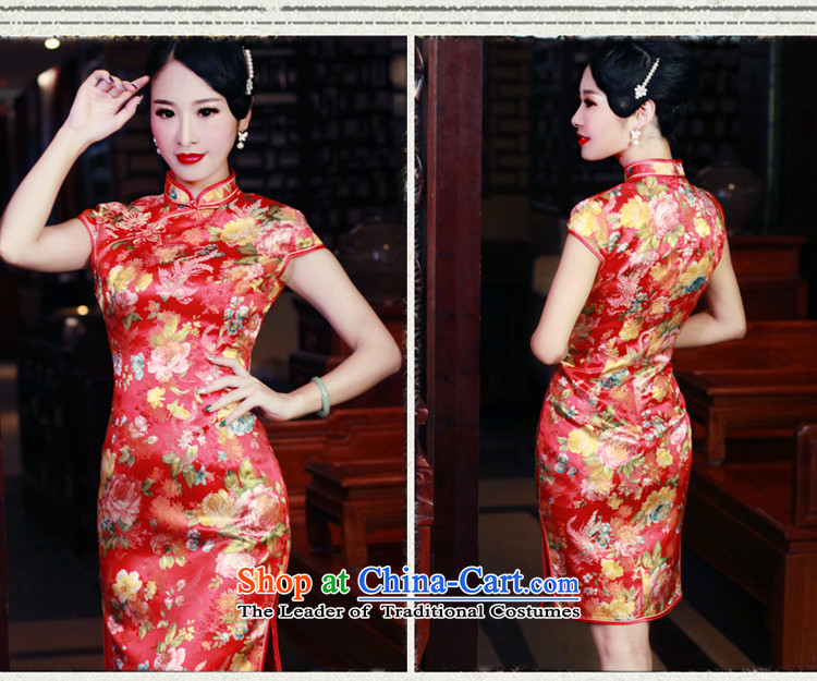 After a new 2015 qipao wind load qipao short high autumn cheongsam dress of the forklift truck and Stylish service 5632 5632 followed suit S picture, prices, brand platters! The elections are supplied in the national character of distribution, so action, buy now enjoy more preferential! As soon as possible.
