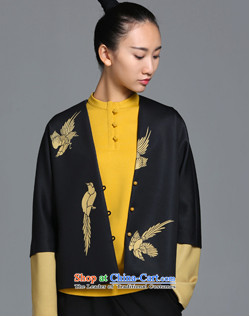 【 mustard original health Quiet Nights/China wind original Yuk-clip small collar stamp design improvements cheongsam dress female autumn new lake blue spot XL Photo, prices, brand platters! The elections are supplied in the national character of distribution, so action, buy now enjoy more preferential! As soon as possible.