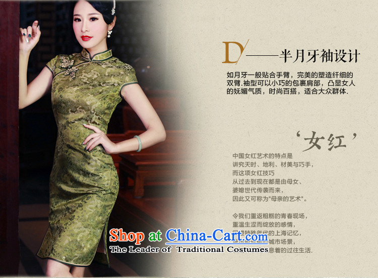 After a new spring and autumn wind 2015 improvement of traditional stylish retro connoisseur cheongsam dress 563.4 563.4 suit S picture, prices, brand platters! The elections are supplied in the national character of distribution, so action, buy now enjoy more preferential! As soon as possible.