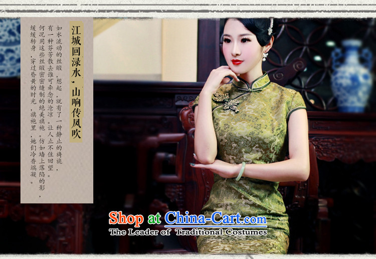 After a new spring and autumn wind 2015 improvement of traditional stylish retro connoisseur cheongsam dress 563.4 563.4 suit S picture, prices, brand platters! The elections are supplied in the national character of distribution, so action, buy now enjoy more preferential! As soon as possible.