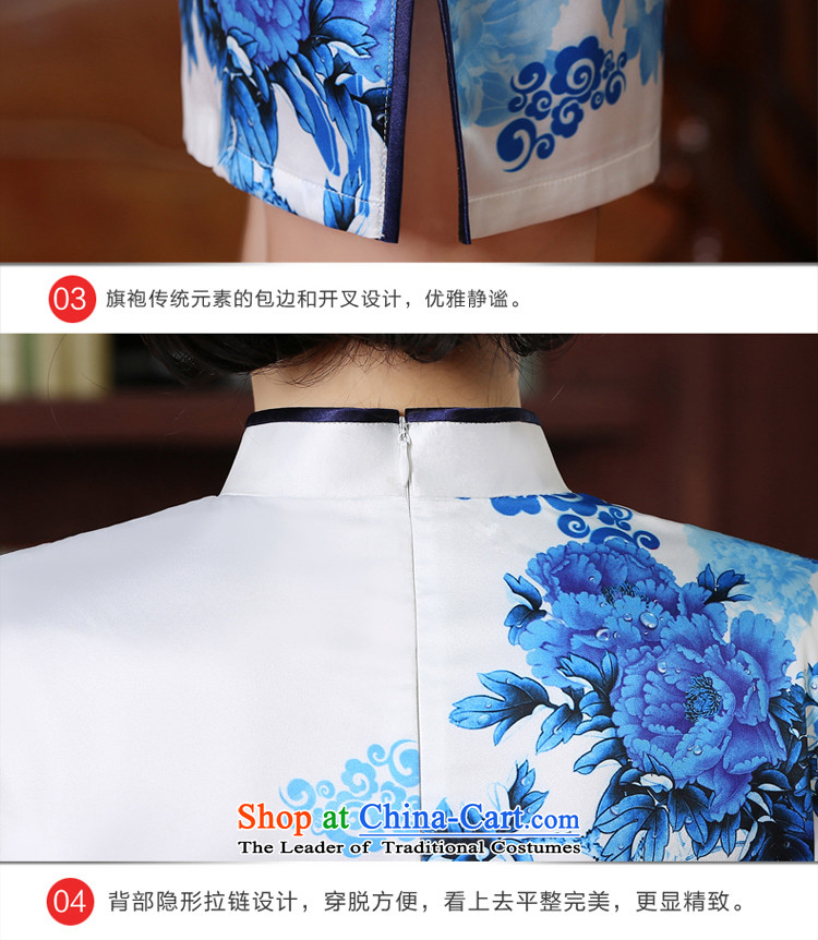 The pro-am new cheongsam dress short of 2015 summer daily fashion Chinese Antique Ms. improved in short-sleeved) L picture, prices, brand platters! The elections are supplied in the national character of distribution, so action, buy now enjoy more preferential! As soon as possible.